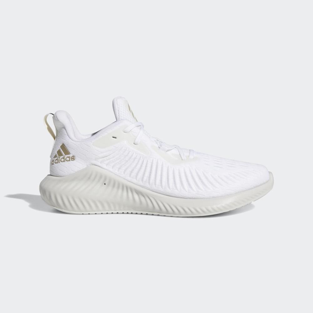 Adidasi Alergare Adidas Alphabounce+ Barbati Romania - Albi/Metal G28585